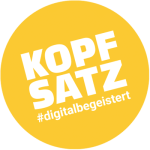 Logo Agentur KOPFSATZ #digitalbegeistert
